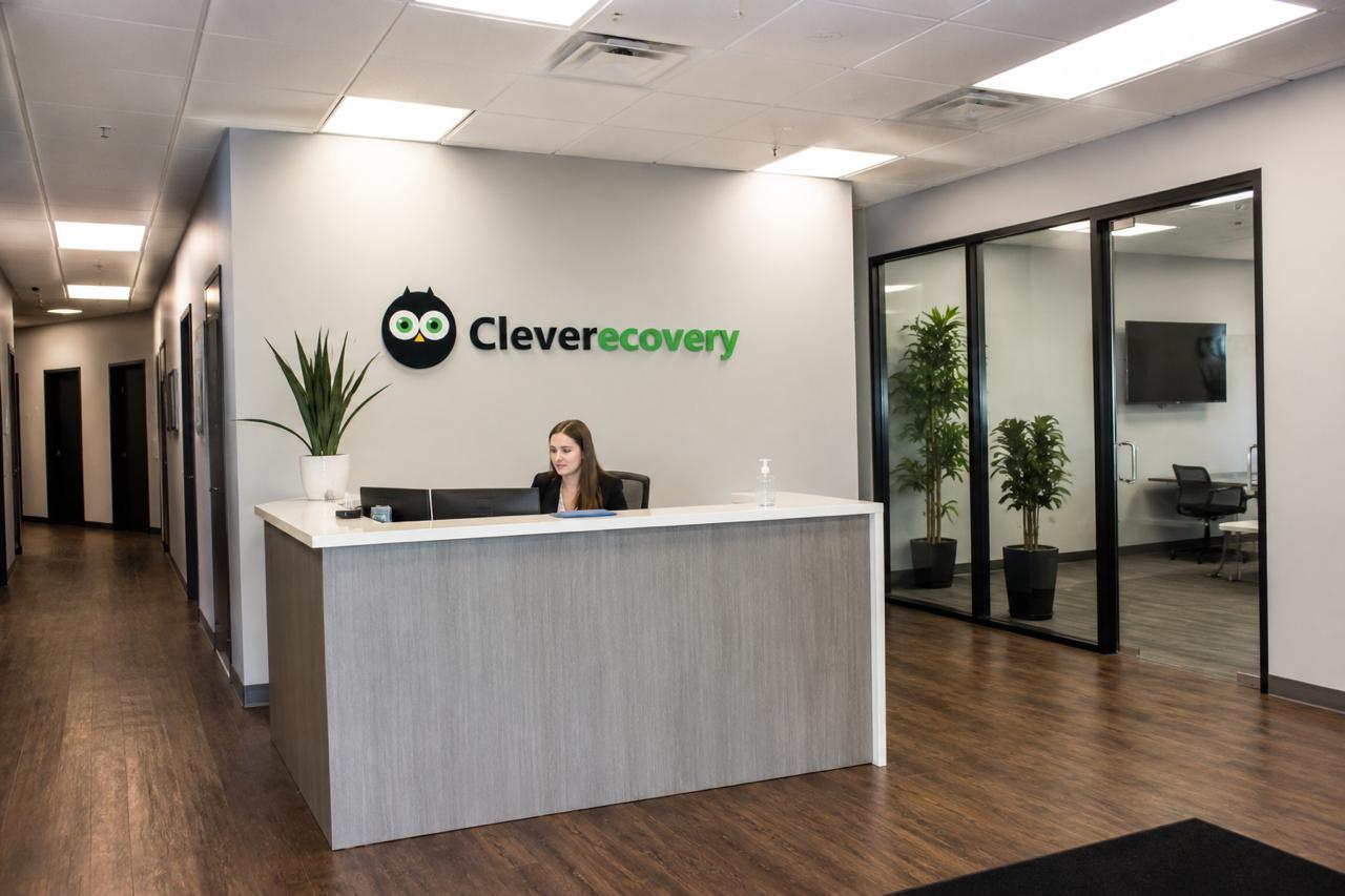 Inside the Cleverecovery office in Chicago